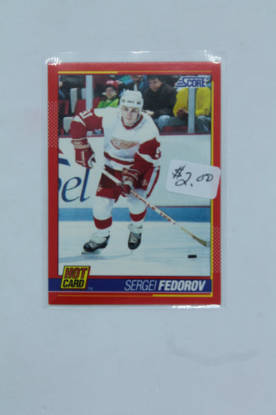 Sergei Fedorov 1991-92 Score - Hot Card #4of10