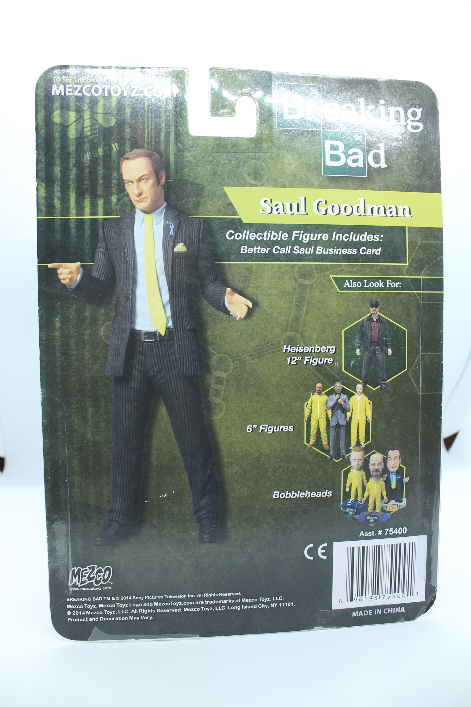 Breaking Bad Saul Goodman 6" MezcoToyz Collectible Figure