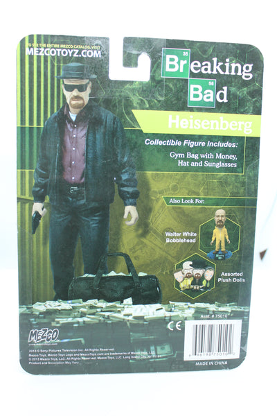 Breaking Bad Heisenberg 6" MezcoToyz Collectible Figure (black jacket)