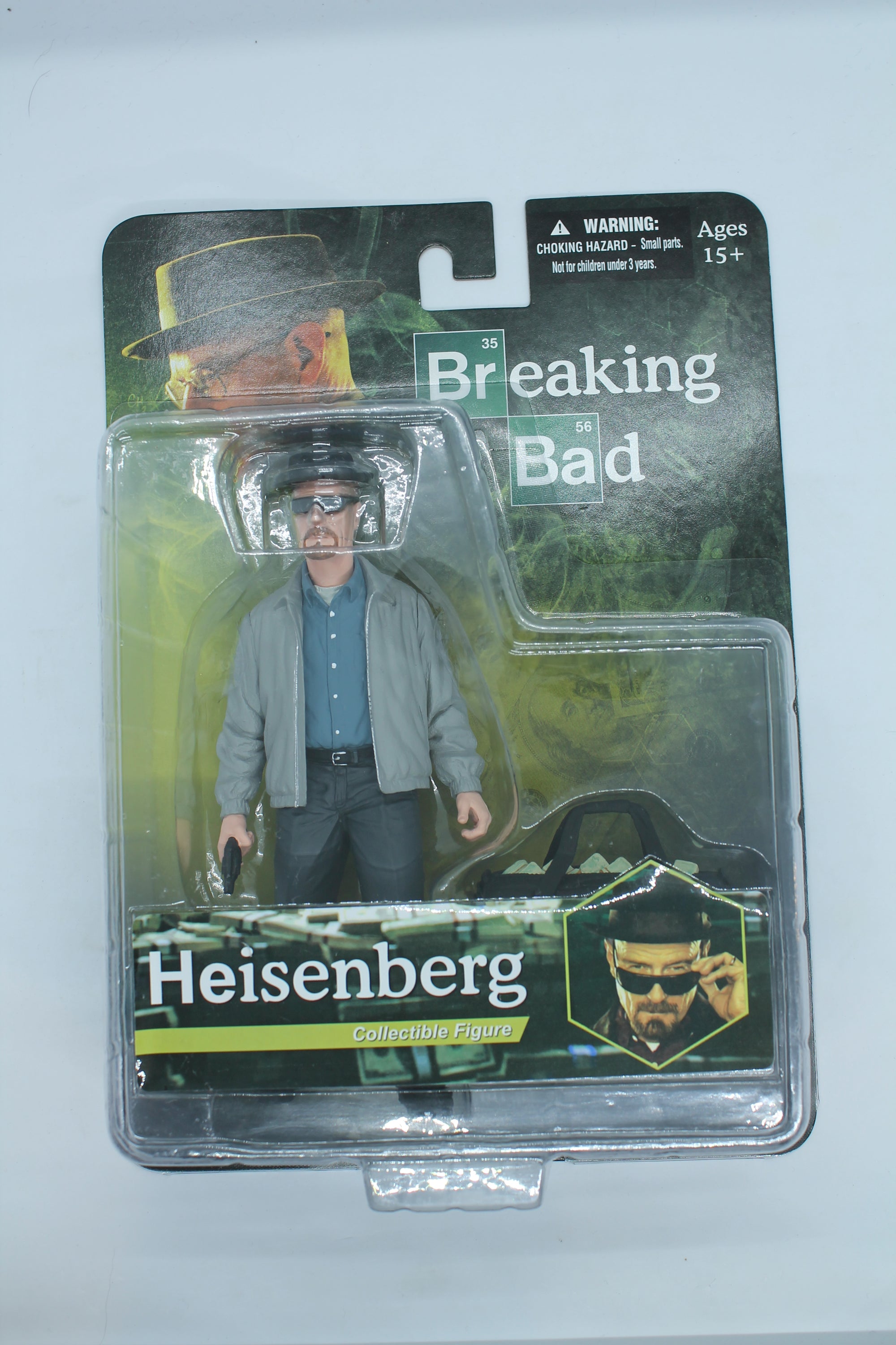 Breaking Bad Heisenberg 6" MezcoToyz Collectible Figure (grey jacket-variant)