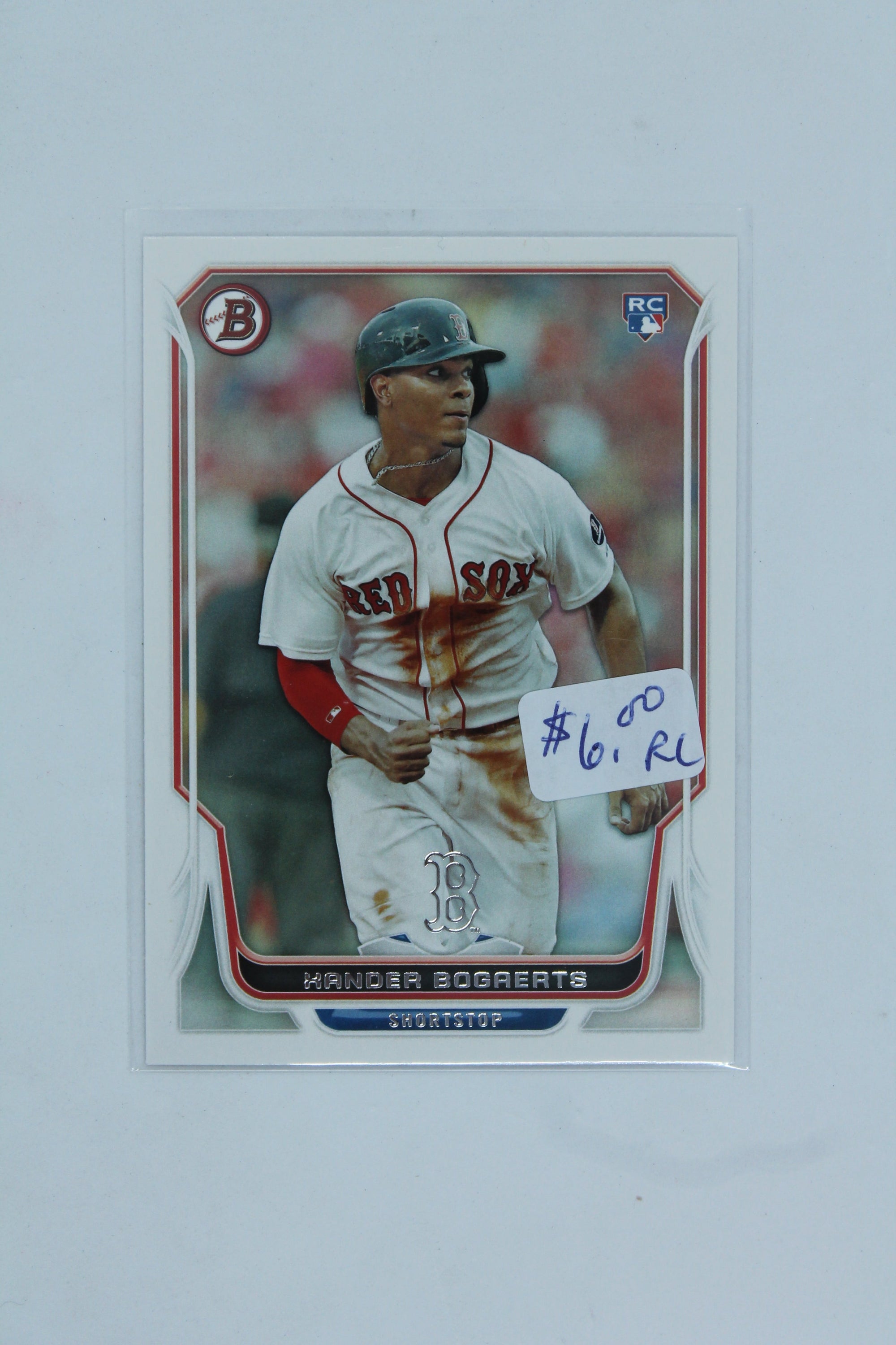 Xander Bogaerts 2014 Bowman Rookie Card
