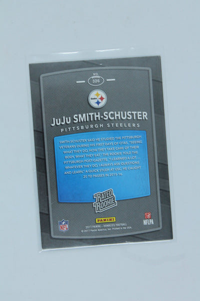 JuJu Smith-Schuster 2017 Donruss Rated Rookie Rookie Card