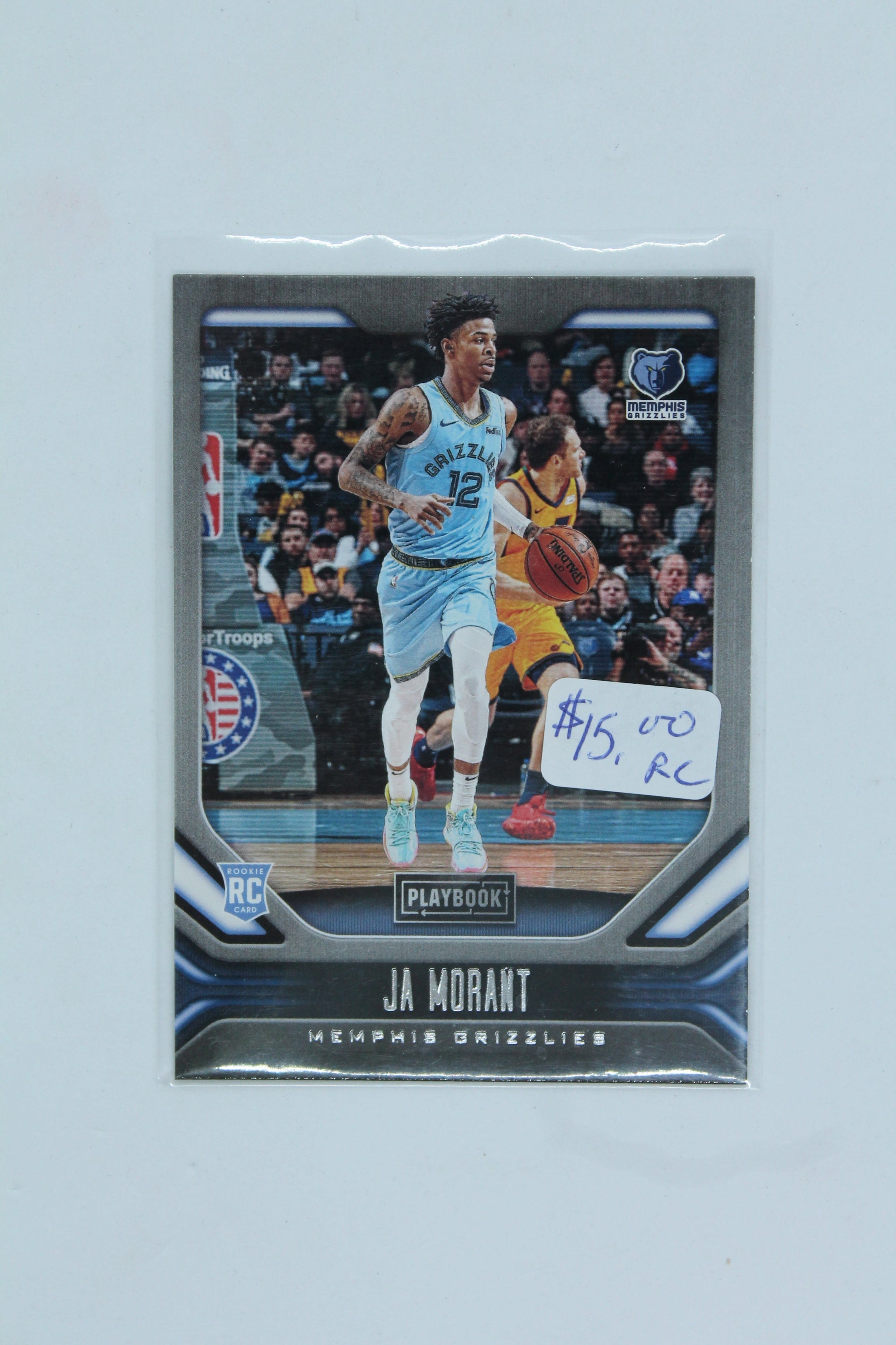 Ja Morant 2019-20 Panini Chronicles Playbook Rookie Card