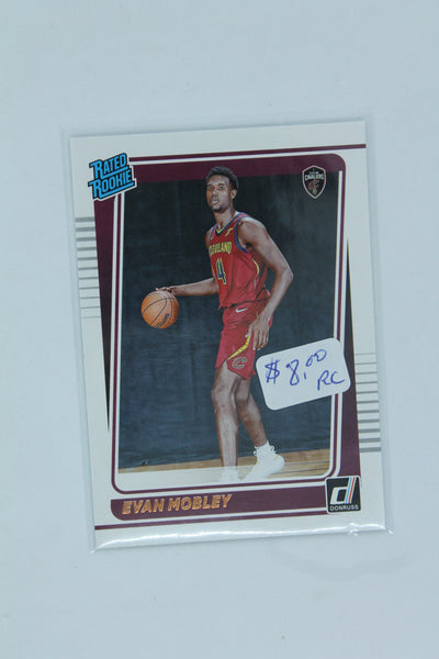 Evan Mobley 2021-22 Panini Donruss Rated Rookie Rookie Card