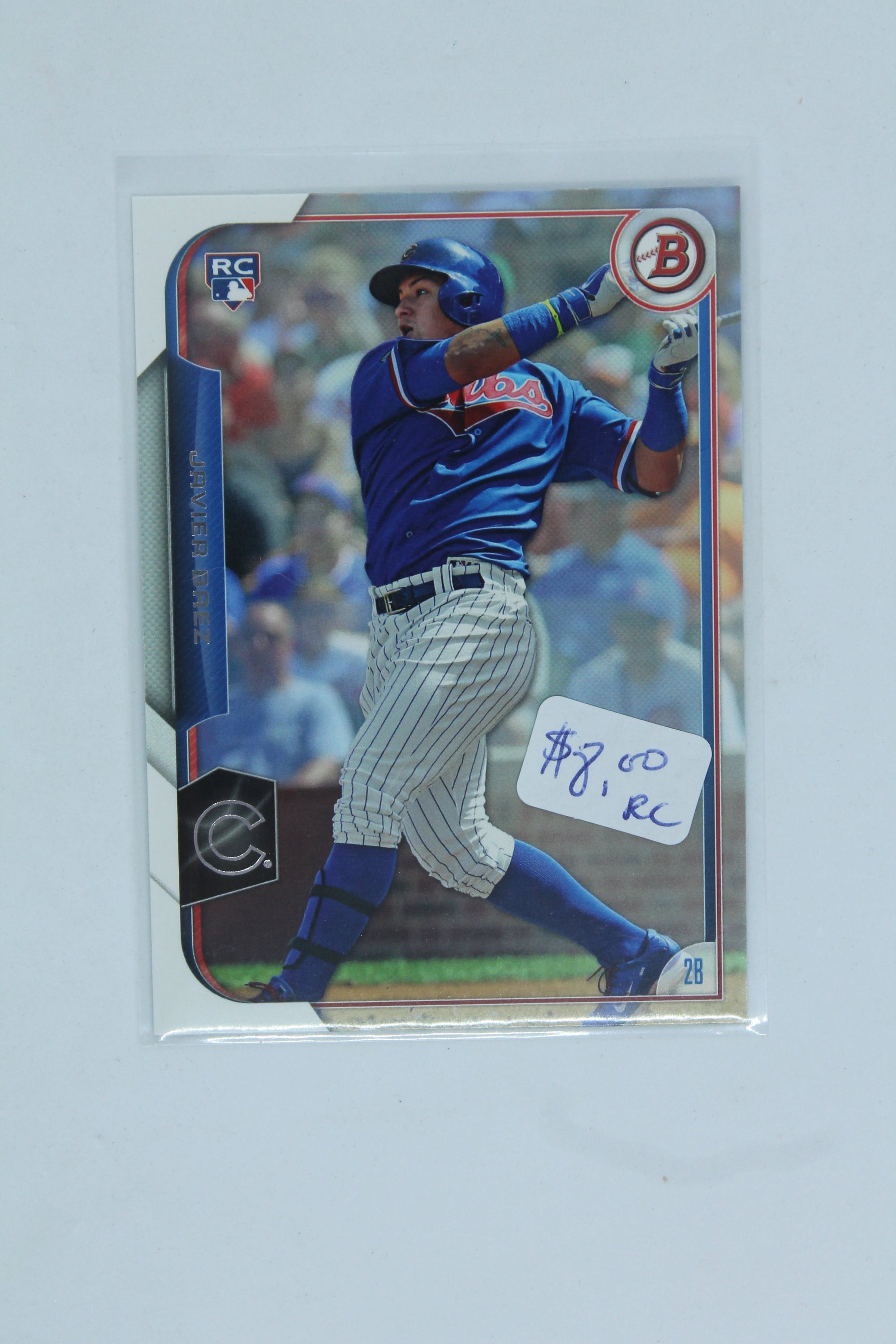 Javier Baez 2015 Bowman Rookie Card