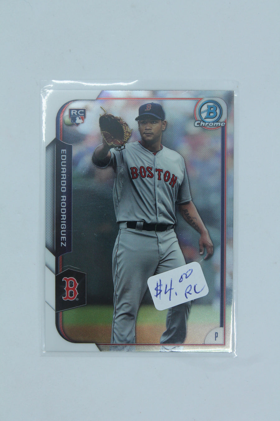 Eduardo Rodriguez 2015 Bowman Chrome Rookie Card