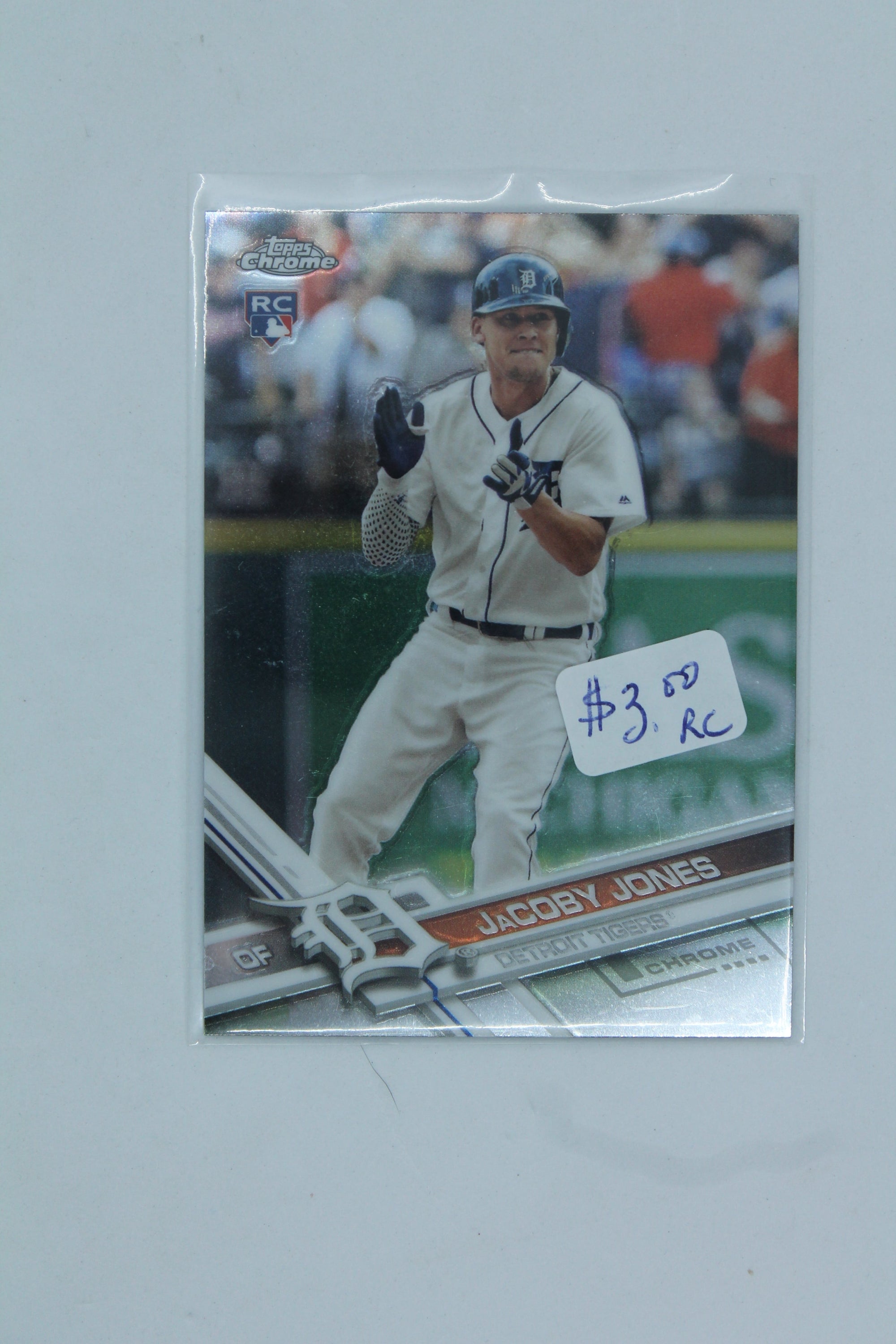 JaCoby Jones 2017 Topps Chrome Rookie Card