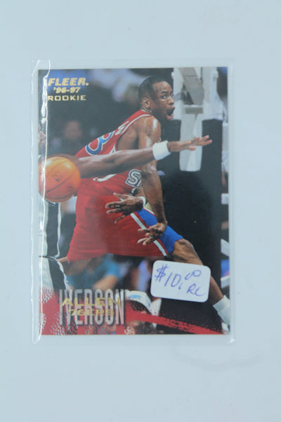 Allen Iverson 1996-97 Fleer Rookie Card