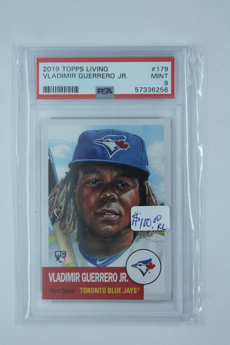 Vladimir Guerrero Jr.  2019 Topps Living Set - Online Exclusive [PSA 9 MINT] #/27,749 Rookie Card