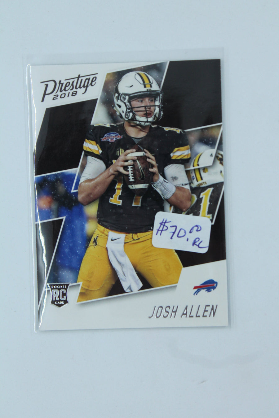 Josh Allen 2018 Panini Prestige Rookie Card