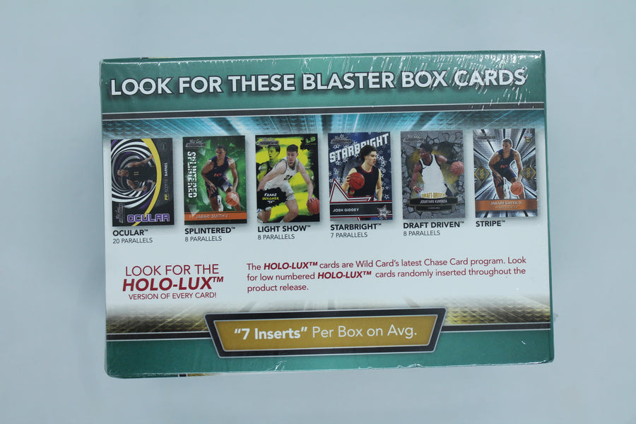 2022 Wild Card Aluminations Basketball Blaster Box