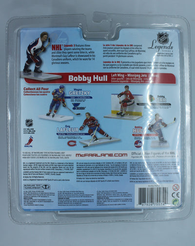 Bobby Hull NHL McFarlane Action Figure Winnipeg Jets - Legend Series 5