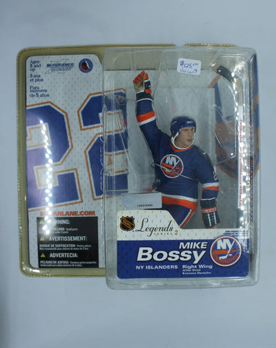 Mike Bossy Variant Blue Jersey NY Islanders NHL McFarlane Legends Series 2 Figure