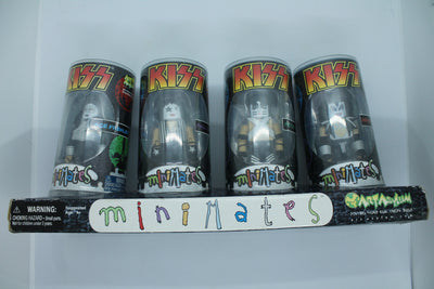 KISS Minimates Figurine Set 2002 - Frehley, Stanley, Criss and Simmons by Art Asylum