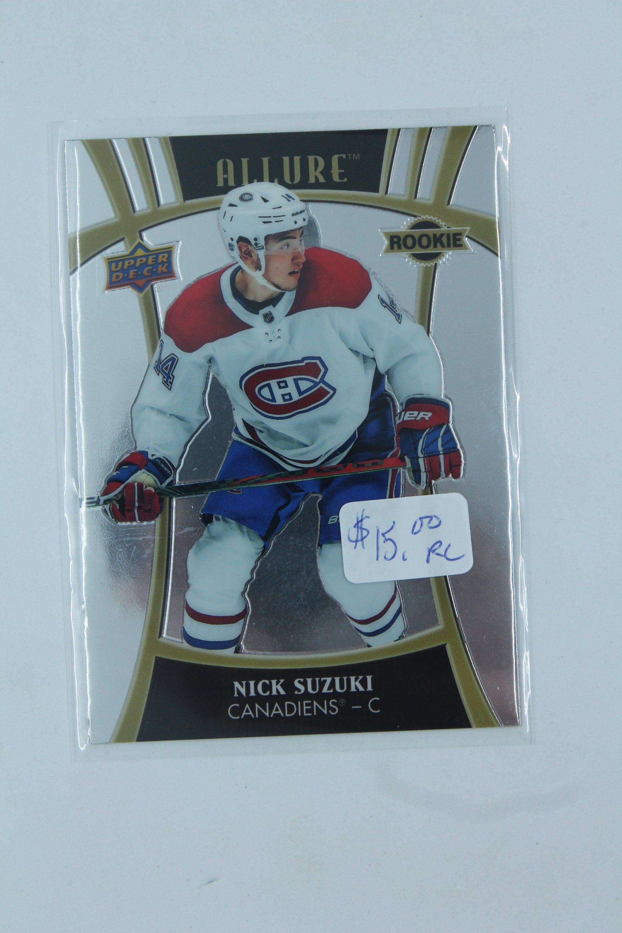 Nick Suzuki 2019-20 Upper Deck Allure SP Rookie Card