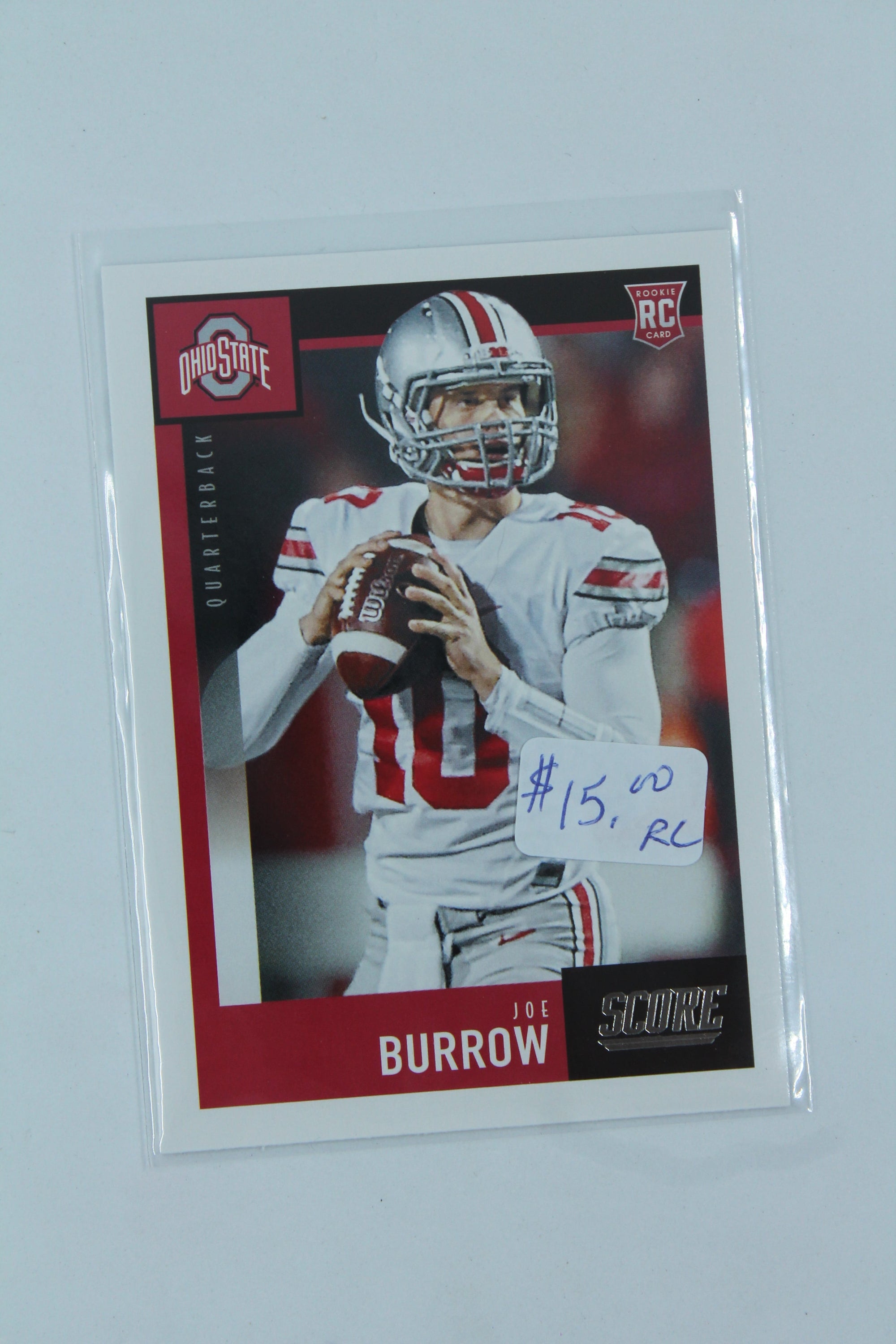 Joe Burrow 2020 Score Rookie Card