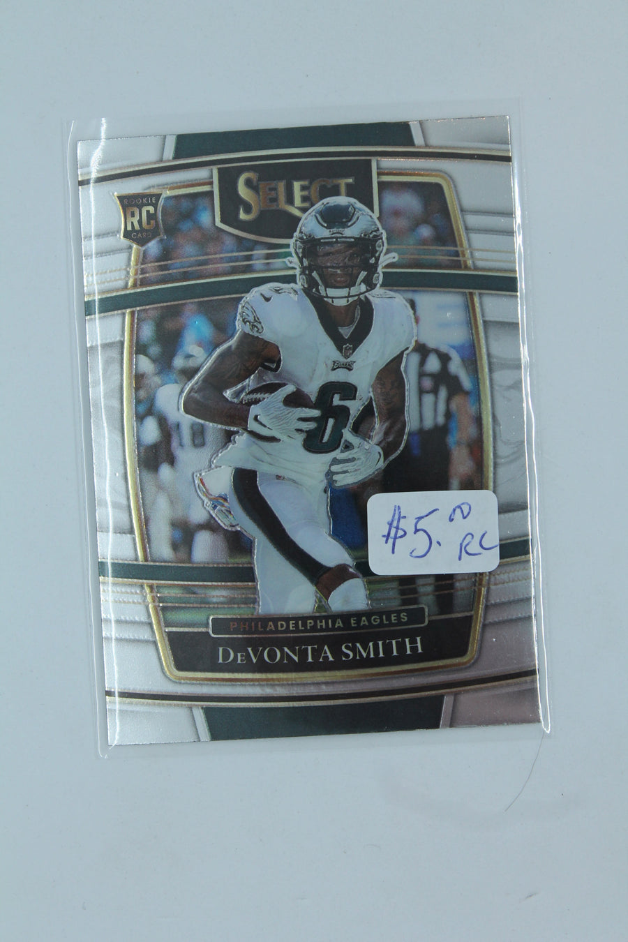 DeVonta Smith 2021 Panini Select - [Base] #49 Concourse Rookie Card