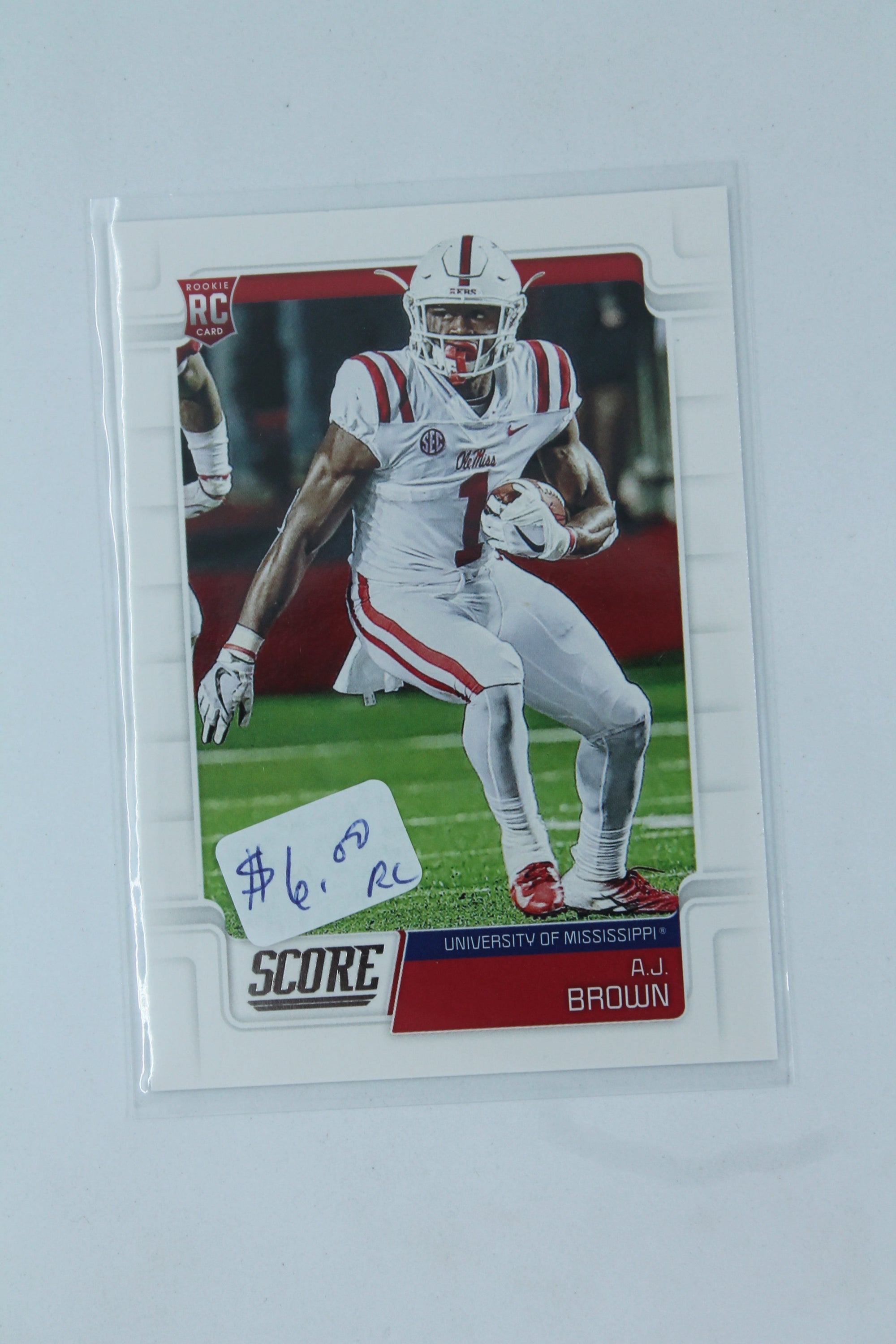 NFL A.J. Brown Score Rookies Rookie Card - Philadelphia Eagles