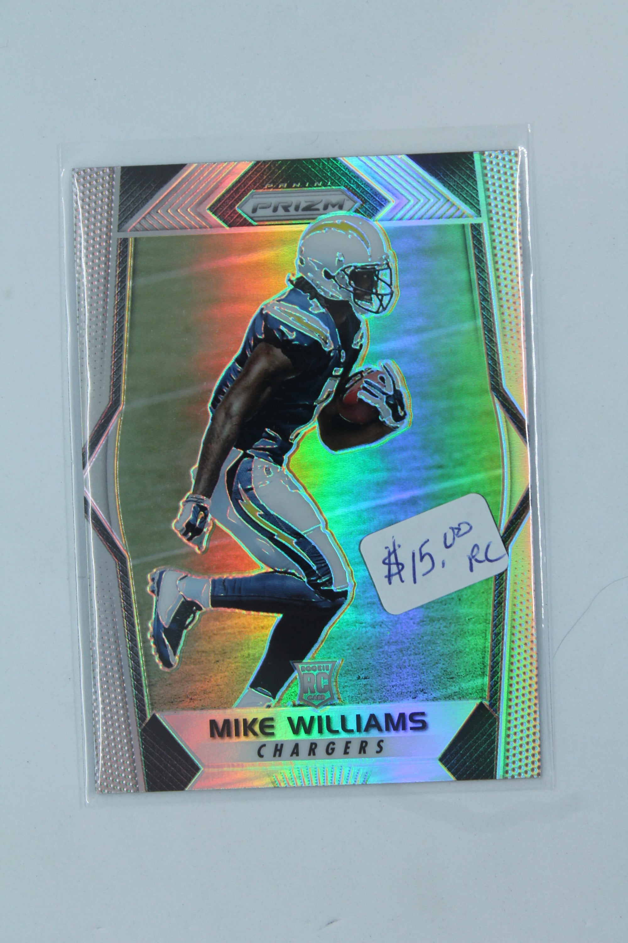 Mike Williams 2017 Panini Prizm - Silver Prizm Rookies Rookie Card