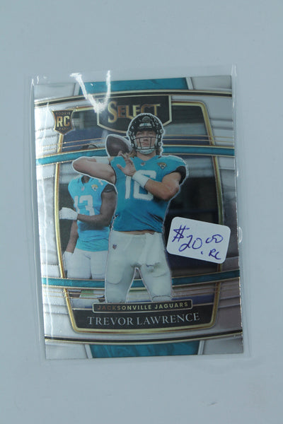 NFL Trevor Lawrence Panini Select Concourse Rookie Card - Jacksonville Jaquars