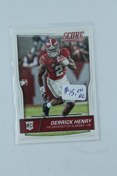 NFL Derrick Henry 2016 Panini Score Rookie Card