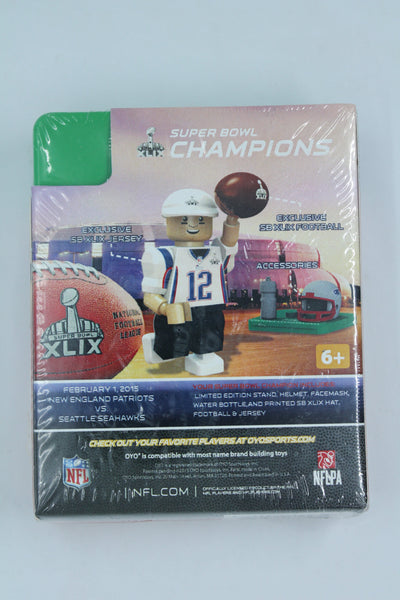 NFL New England Patroits Tom Brady  Super Bowl Champions OYO Figure (Gen 2 Series 7)