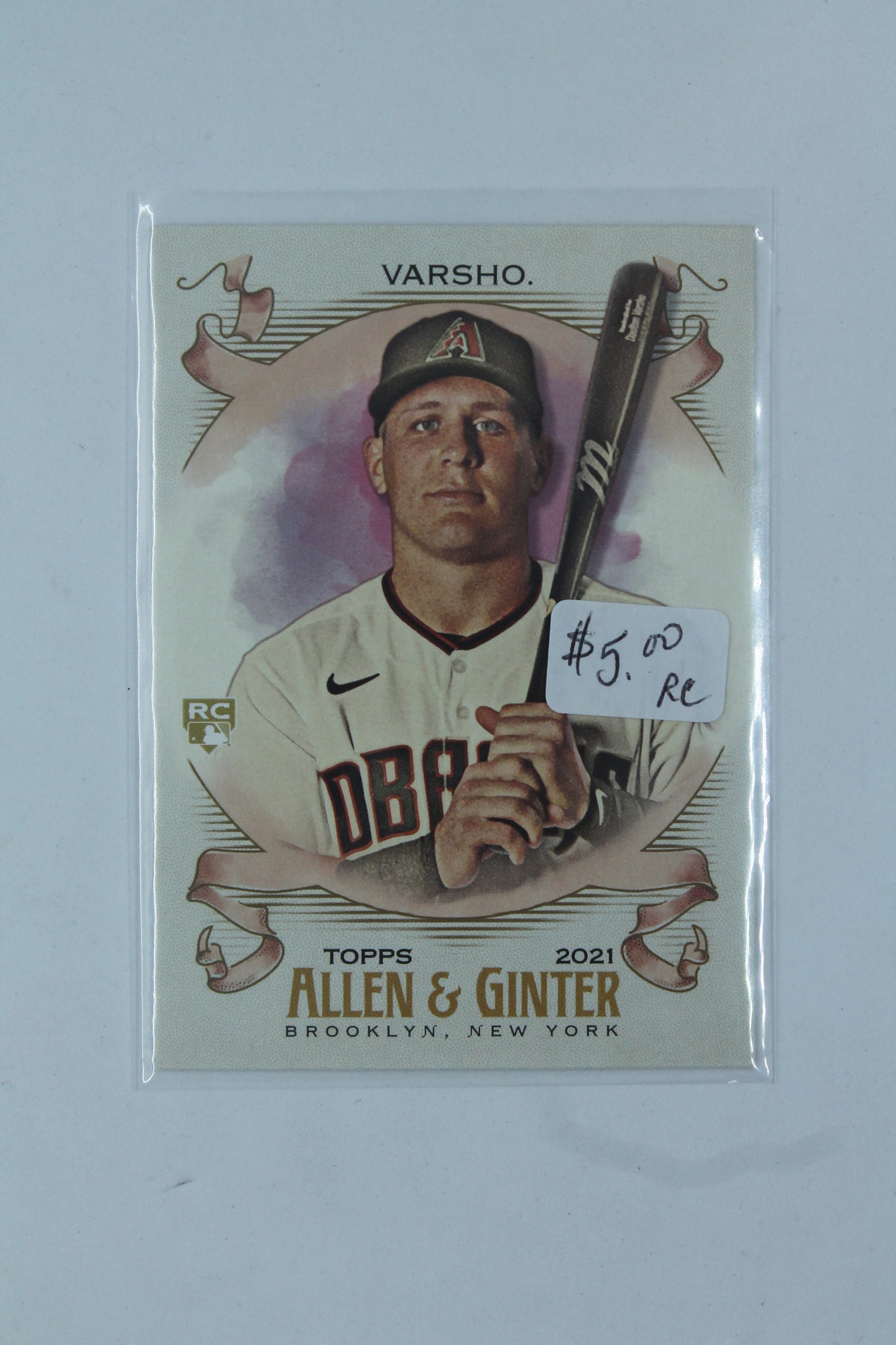 Daulton Varsho 2021 Topps Allen & Ginter's Rookie Card