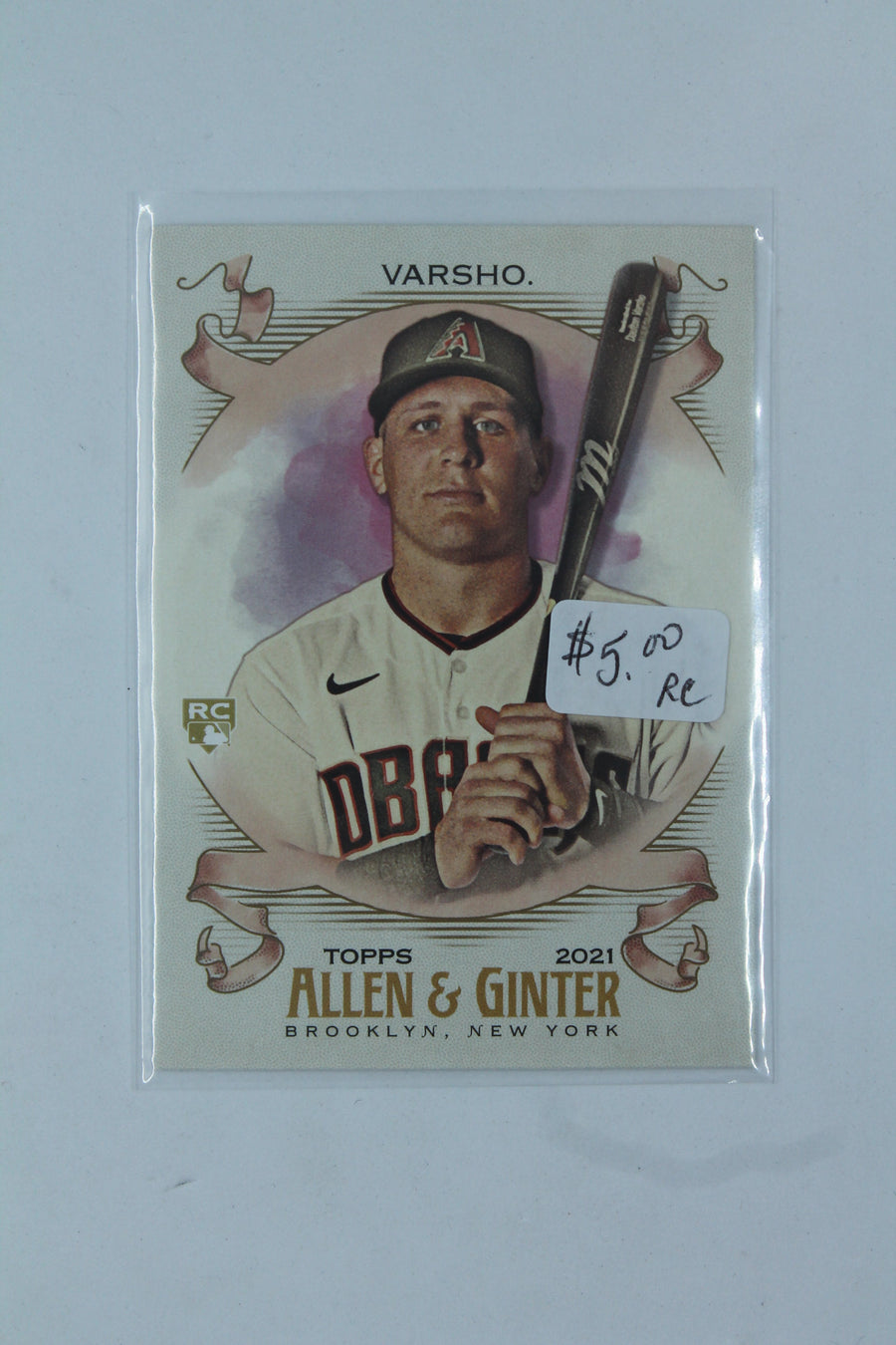 Daulton Varsho 2021 Topps Allen & Ginter's Rookie Card