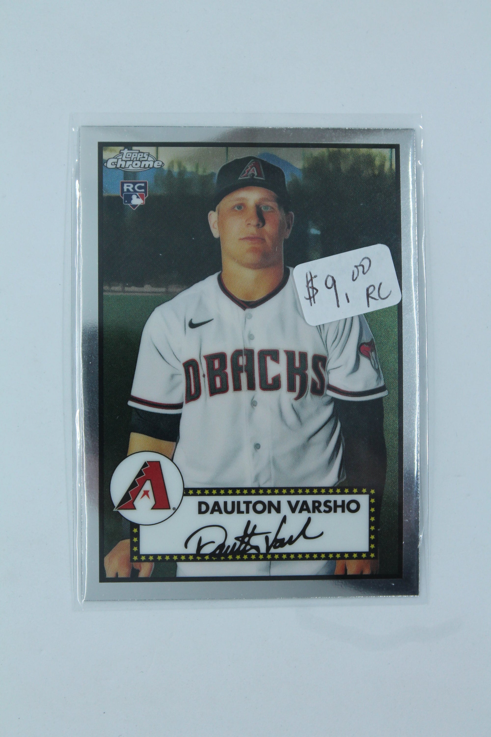 Daulton Varsho 2021 Topps Chrome Platinum Anniversary Rookie Card