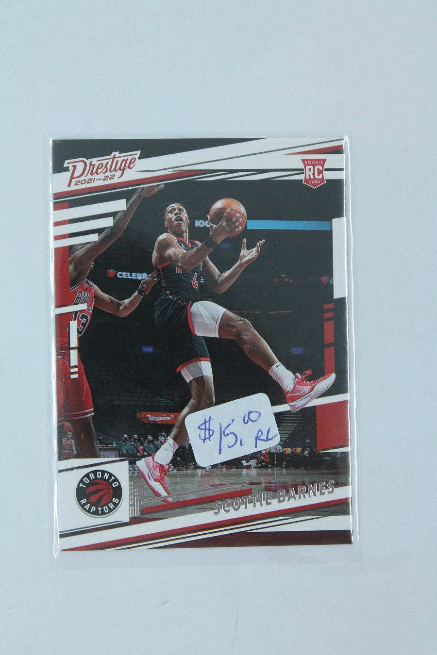 NBA Scottie Barnes 2021-22 Panini Chronicles Prestige Rookie Card