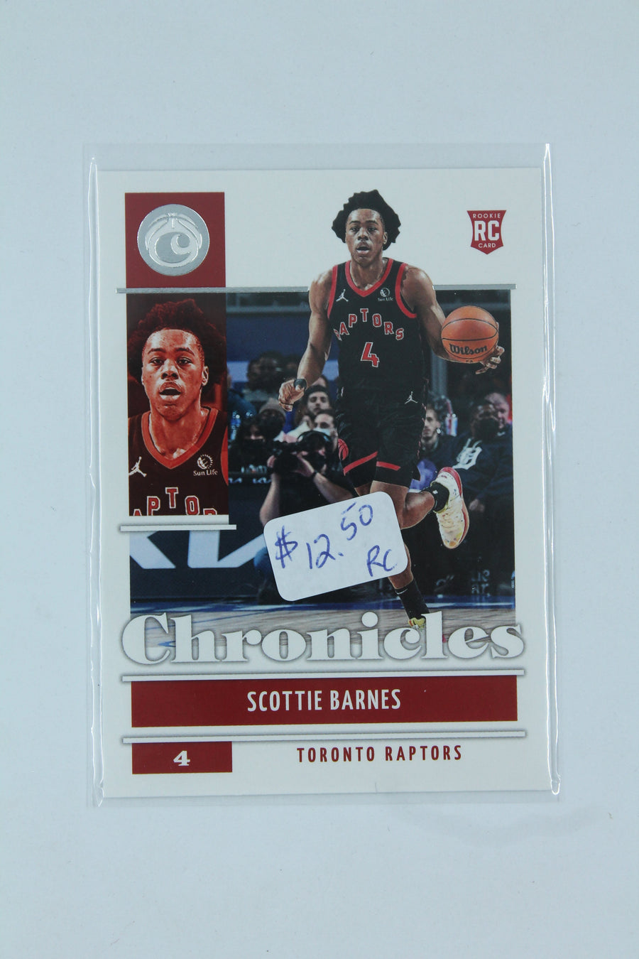 NBA Scottie Barnes 2021-22 Panini Chronicles Rookie Card