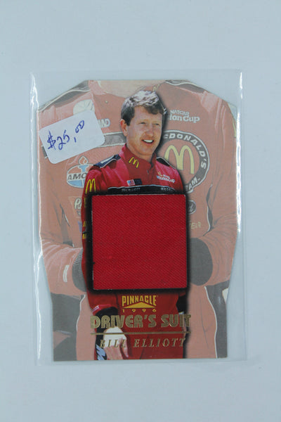 Bill Elliott 1996 Pinnacle - Driver's Suit #1 of 1  Card