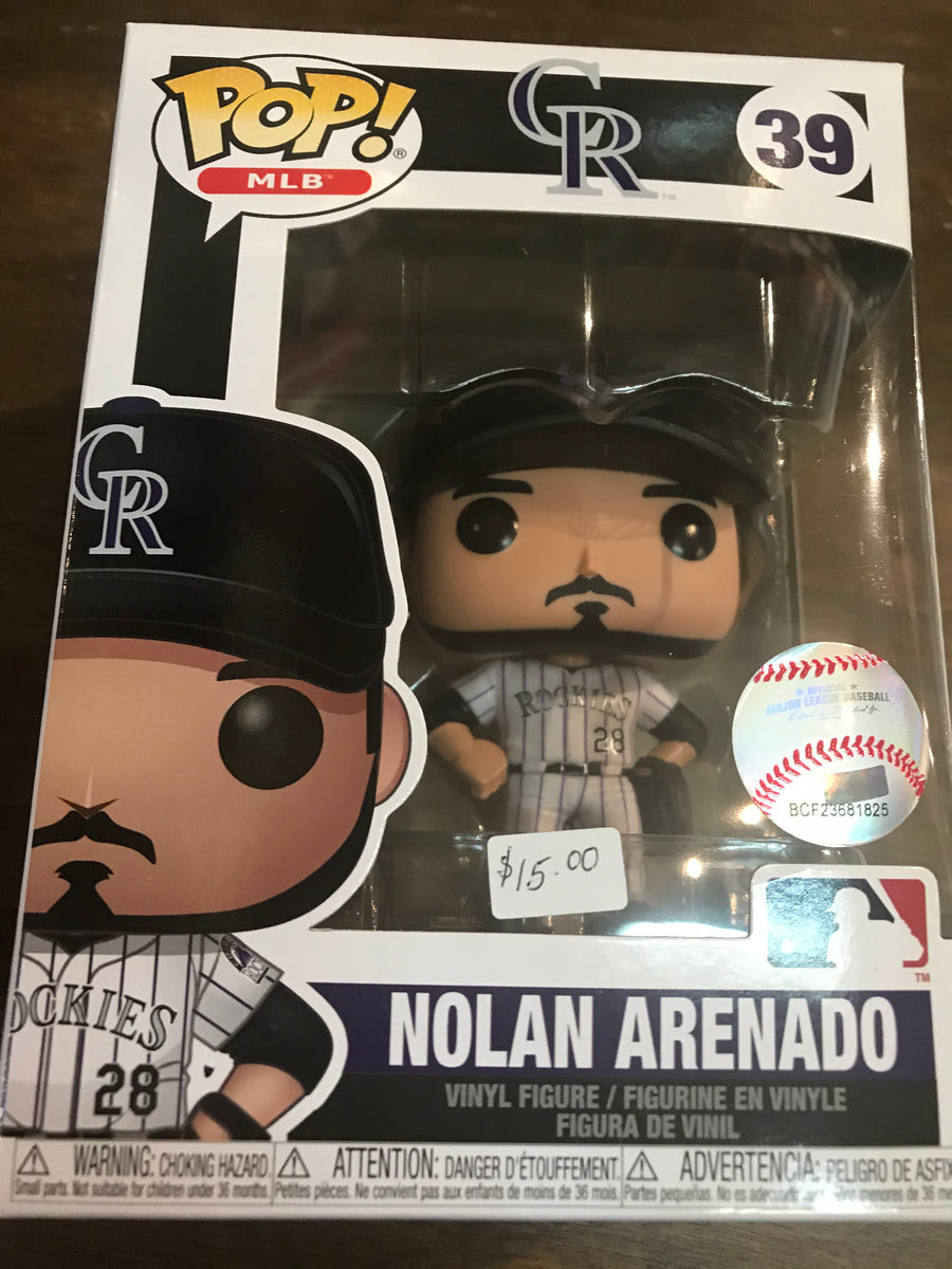 Funko POP MLB: Nolan Arenado #39- Colorado Rockies (slight damage)