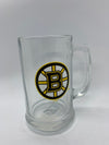 NHL Boston Bruins Glass Beer Mug