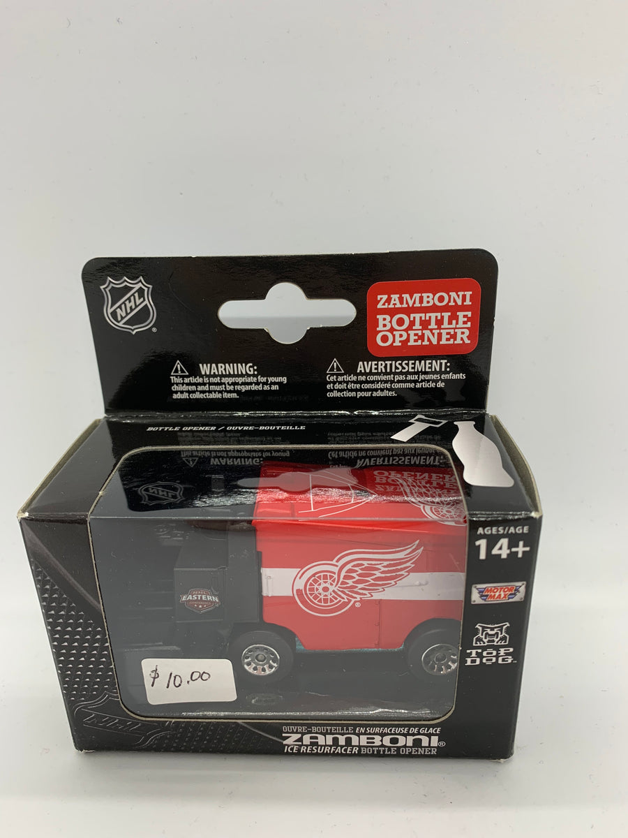 NHL Detroit Red Wings Zamboni Bottle Opener