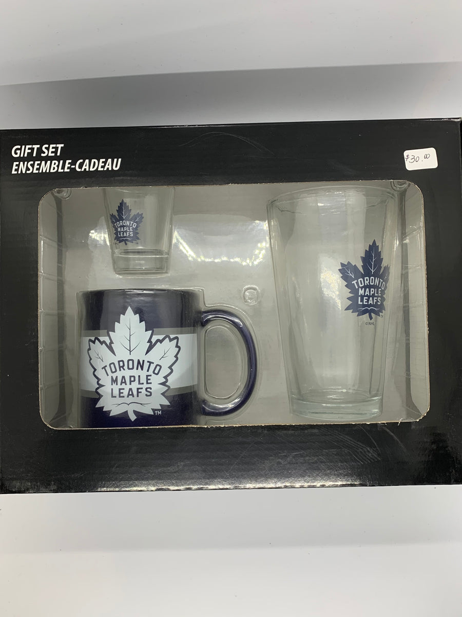 NHL Toronto Maple Leafs Glassware Gift Set