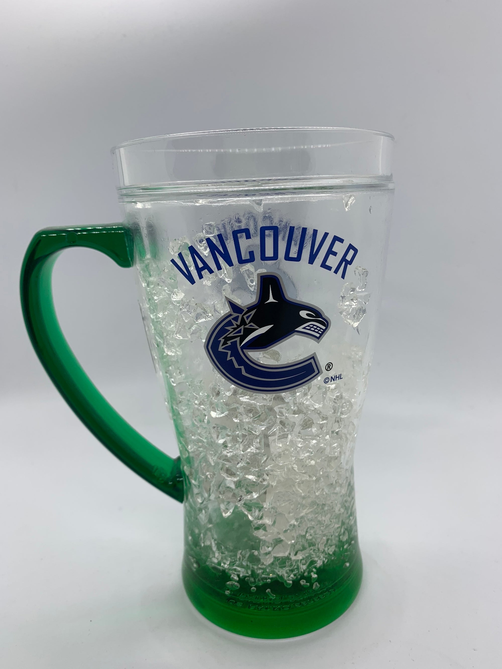 NHL Vancouver Canucks Frosty Ice Plastic Mug With Handle