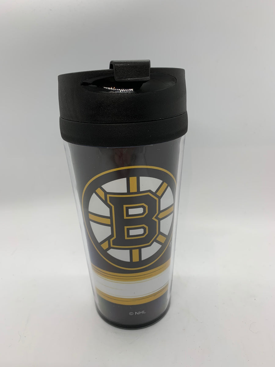 NHL Boston Bruins Plastic Travel Mug with Lid