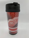NHL Detroit Red Wings Plastic Travel Mug with Lid