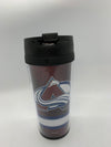 NHL Colorado Avalanche Plastic Travel Mug with Lid