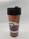 NFL Denver Broncos Plastic Travel Mug with Lid