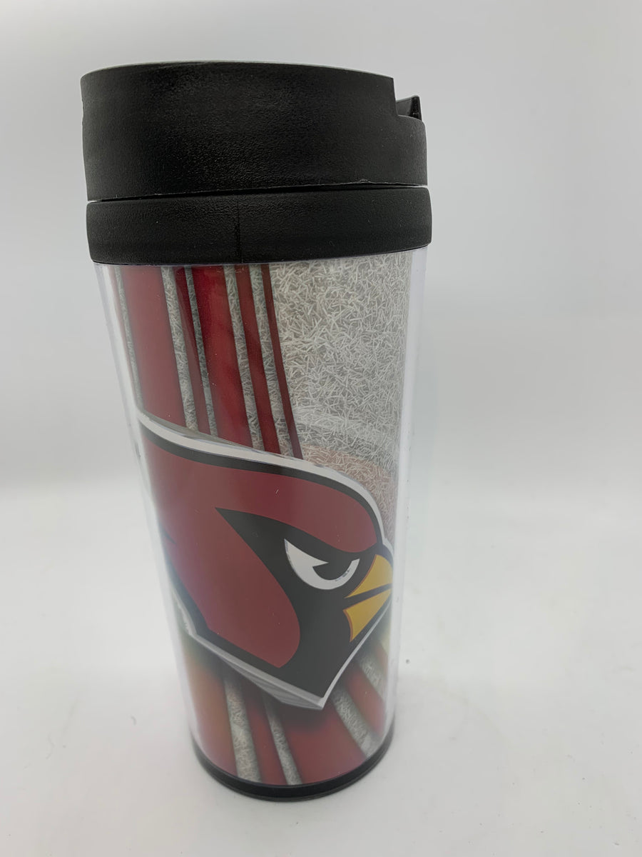 NFL Arizona Cardinals Plastic Travel Mug with Lid