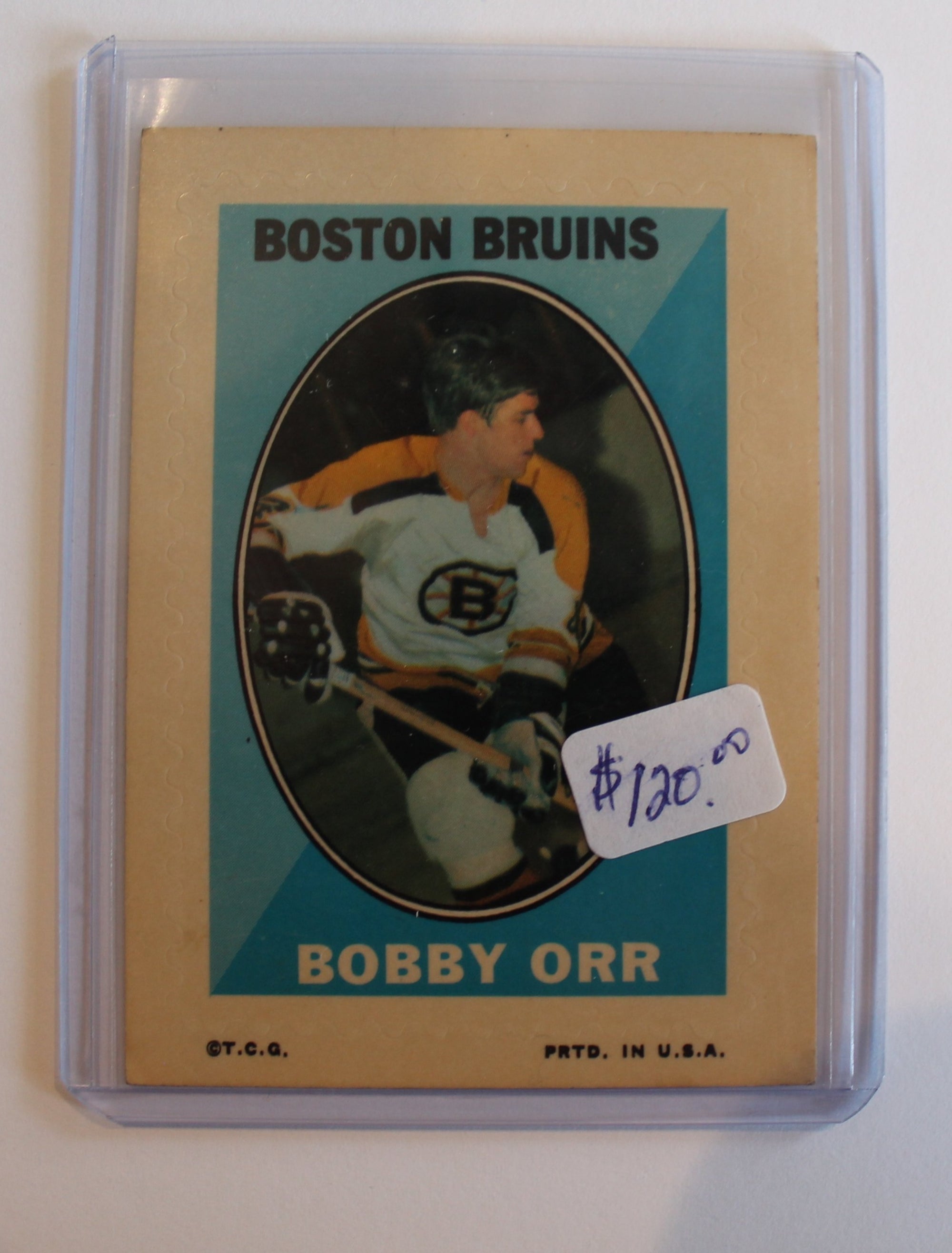1970-71 Topps/O-Pee-Chee Bobby Orr Sticker