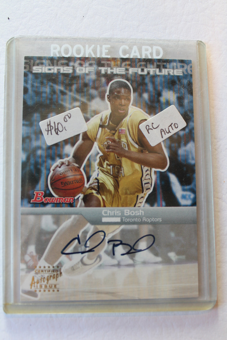 Chris Bosh 2003-04 Bowman - Signs of the Future - [Autographed] #SFA-CB