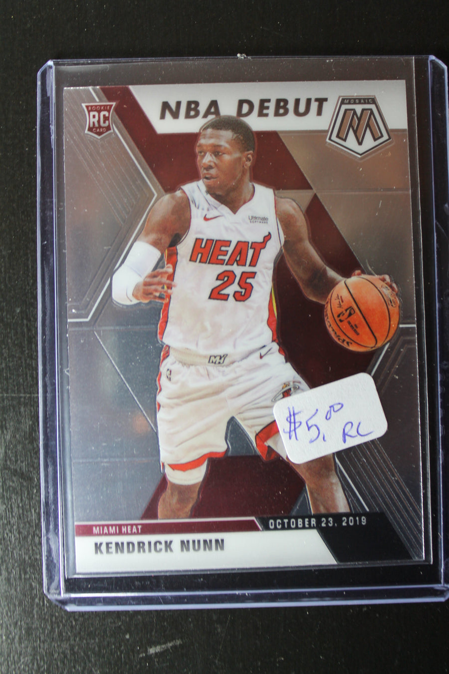 2019-20 Panini Mosaic - [Base] #268  NBA Debut - Kendrick Nunn