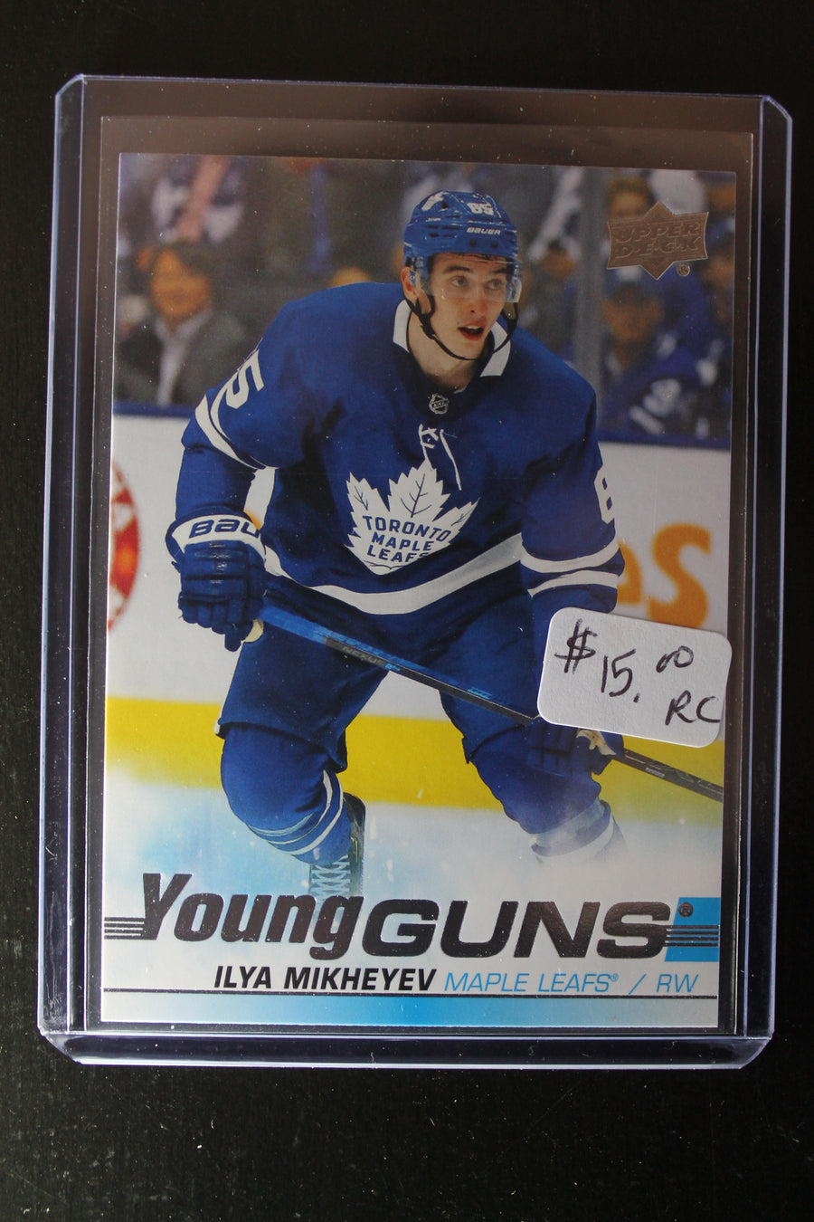 Ilya Mikheyev 2019-20 Upper Deck Young Guns Rookie Card