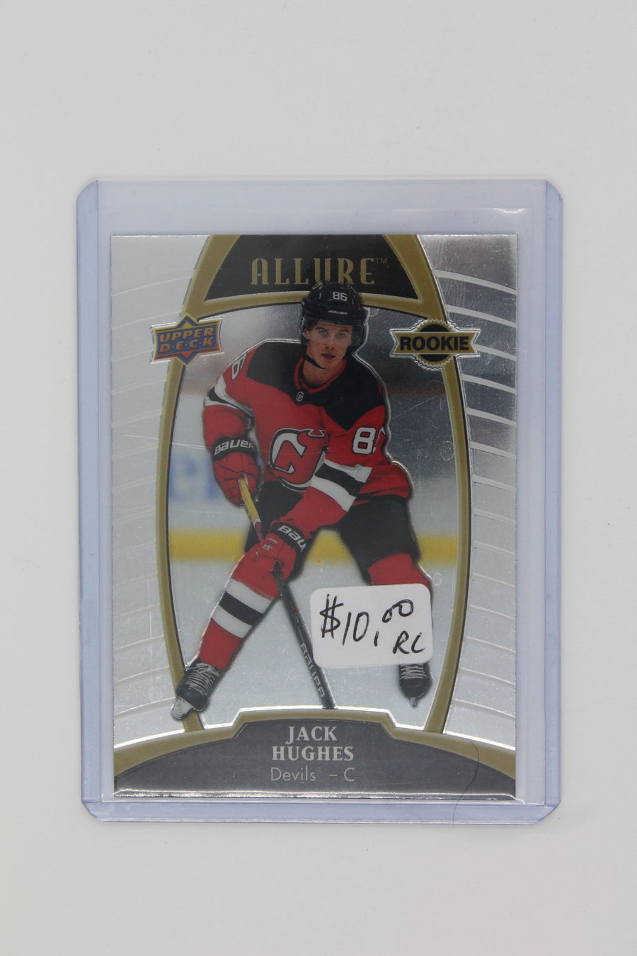 Jack Hughes 2019-20 Upper Deck Allure Rookie Card