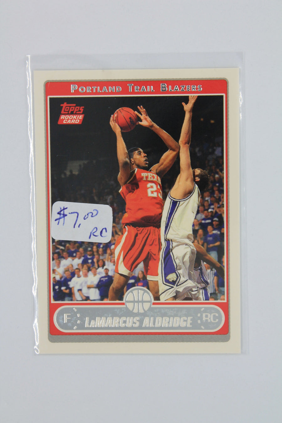 LaMarcus Aldridge 2006-07 Topps Rookie Card