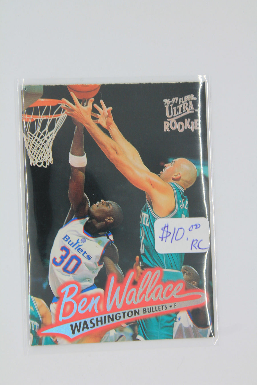 Ben Wallace 1996-97 Fleer Ultra Rookie Card