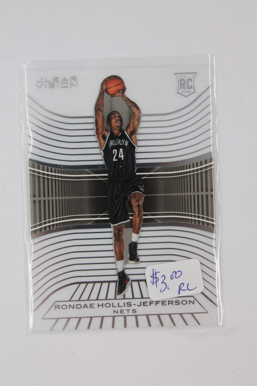 Rondae Hollis-Jefferson 2015-16 Panini Clear Vision Rookie Card